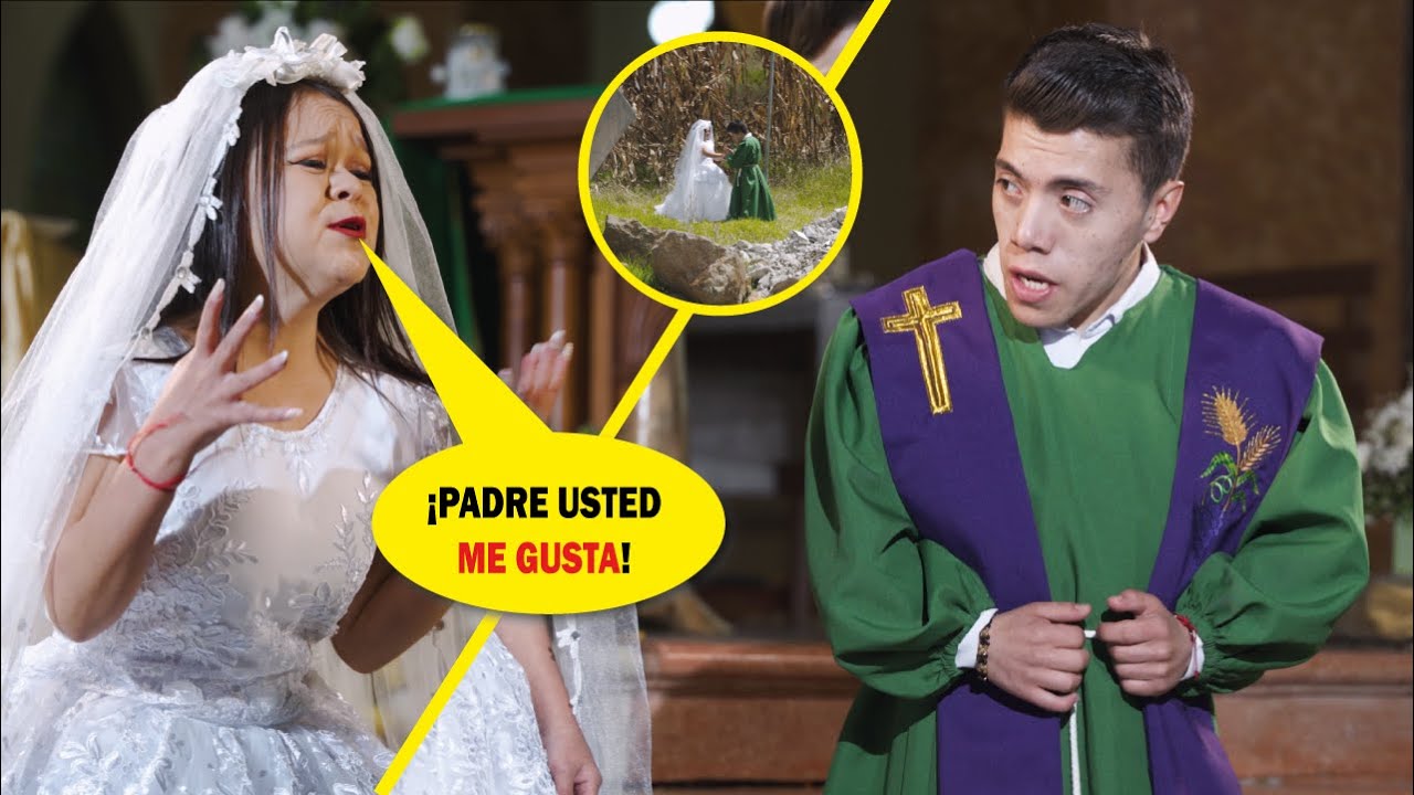 Novia se enamoró del padresit0 el dia de su boda
