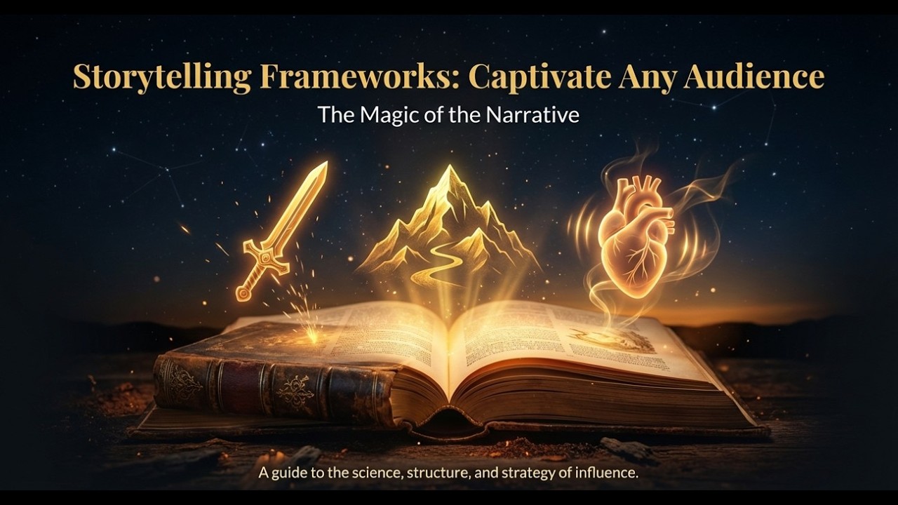 Master the Art of Storytelling: 3 Frameworks for Success 📖🔥#communicationskills #learnenglish