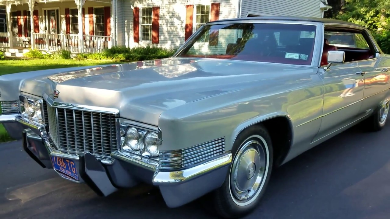 $15,995 - 1970 Cadillac Sedan Deville For Sale~63,000 Original Miles~With Owner for 29 Years!!!