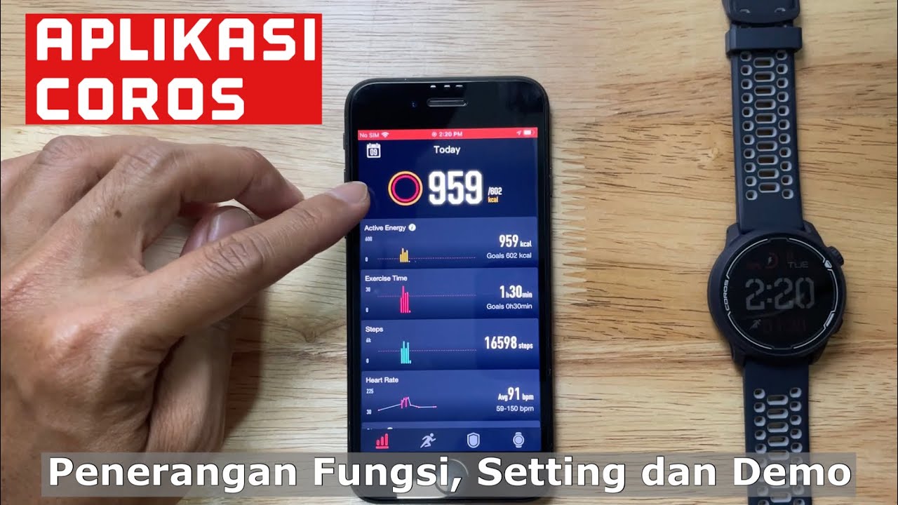 COROS App : Penerangan Fungsi, Tetapan, Ekosistem dan demo.