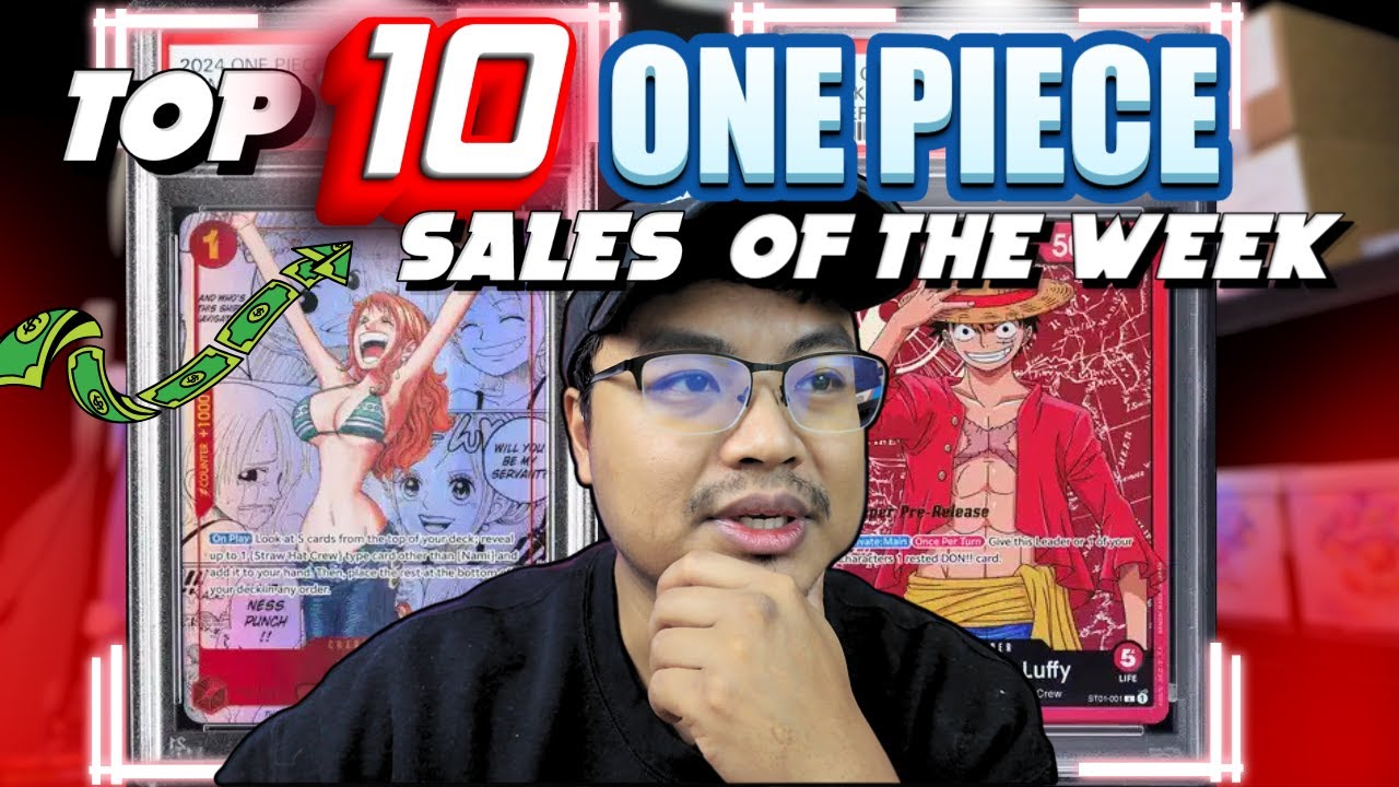 ТОП-10 самых продаваемых карточных игр по One Piece за неделю! | #onepiececardgame #nami #monkeyd...