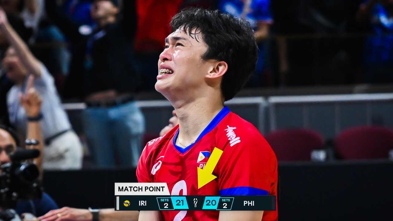 This is a Match the Philippine Volleyball Team Will Never Forget...