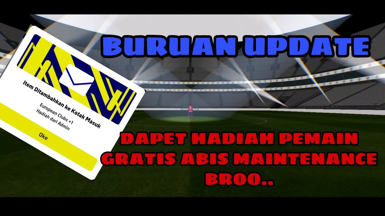 EFOOTBALL MOBILE I DAPAT HADIAH PERMINTAAN MAAF DARI KONAMI SETELAH UPGRADE