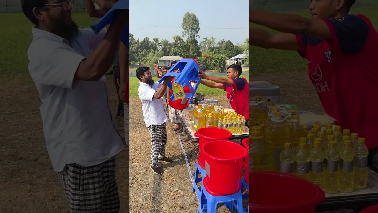 গোলক নিক্ষেপের এমন আজব খেলা কি আগে দেখেছেন?