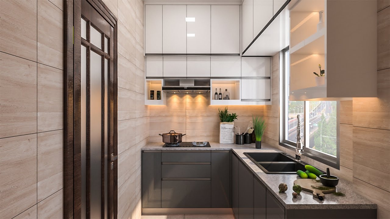 Kitchen design in 3ds max with  V-ray Next Render Bangla tutorial Part 1