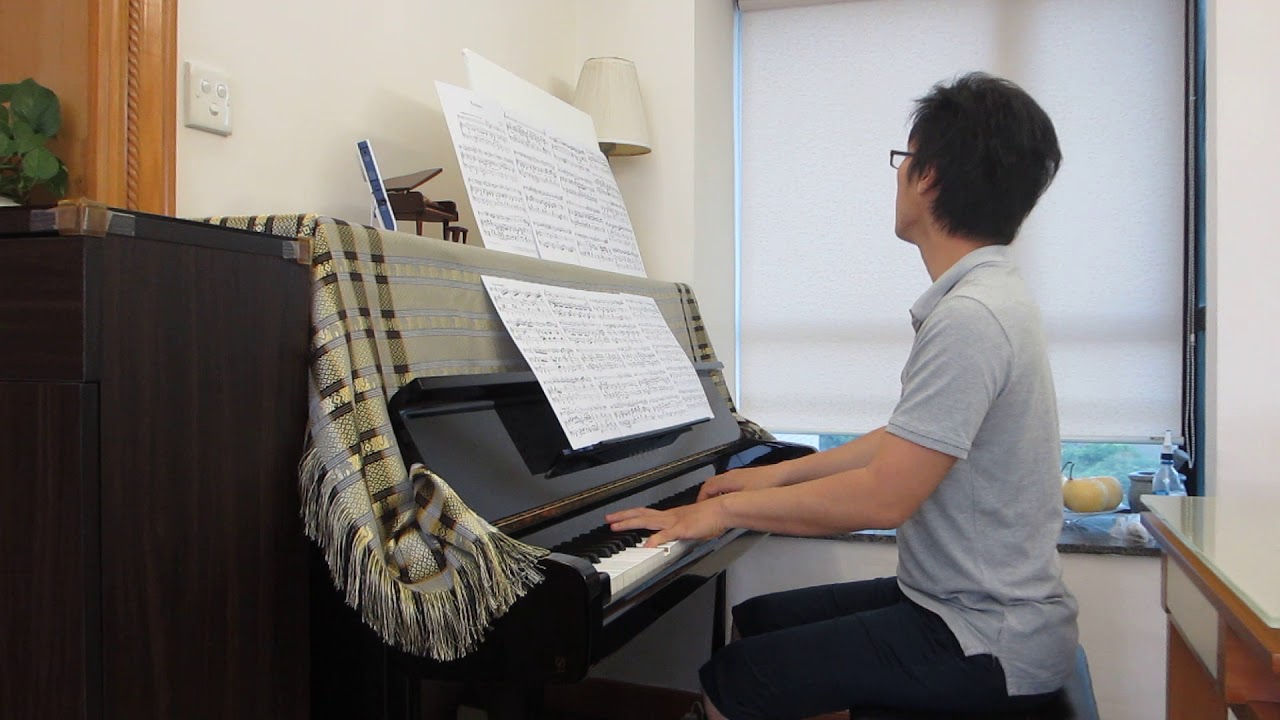 Bruch: Romanze for Viola and Orchestra, Op.85 - Piano Part [Fast Tempo]