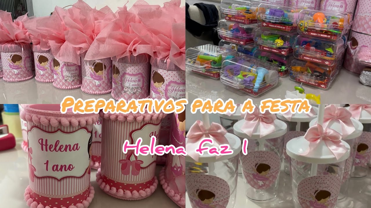 PREPARATIVOS PARA FESTA DE 1 ANO / PARTE 1
