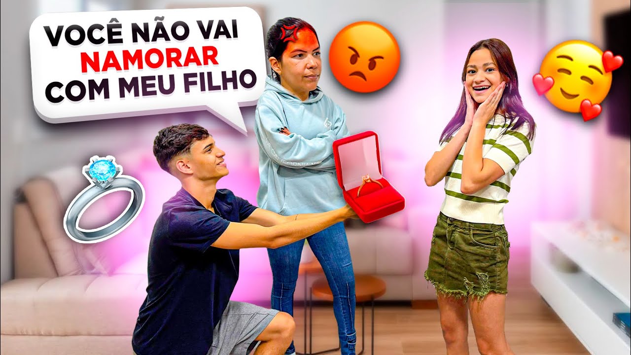 MINHA SOGRA N&Atilde;O QUER DEIXAR O FILHO DELA ME PEDIR EM NAMORO! *muito triste*