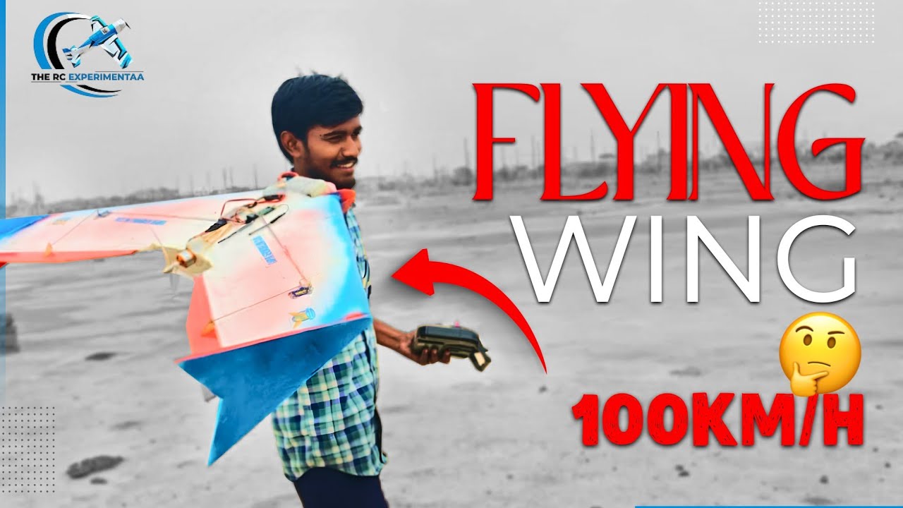 How To Fly Rc Flywing 100KM/H ? 😵‍💫 | Rc plane stunt