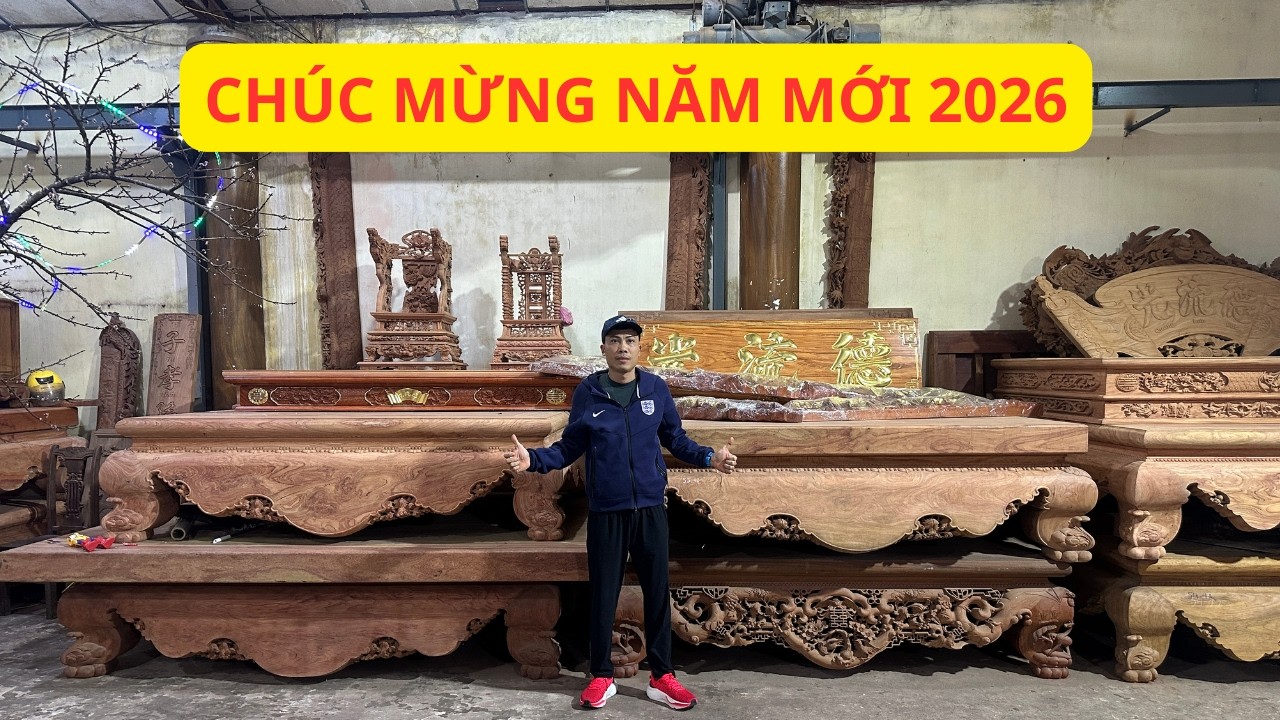 Chúc Mừng Năm Mới 2026 | Đồ Gỗ Việt Đào