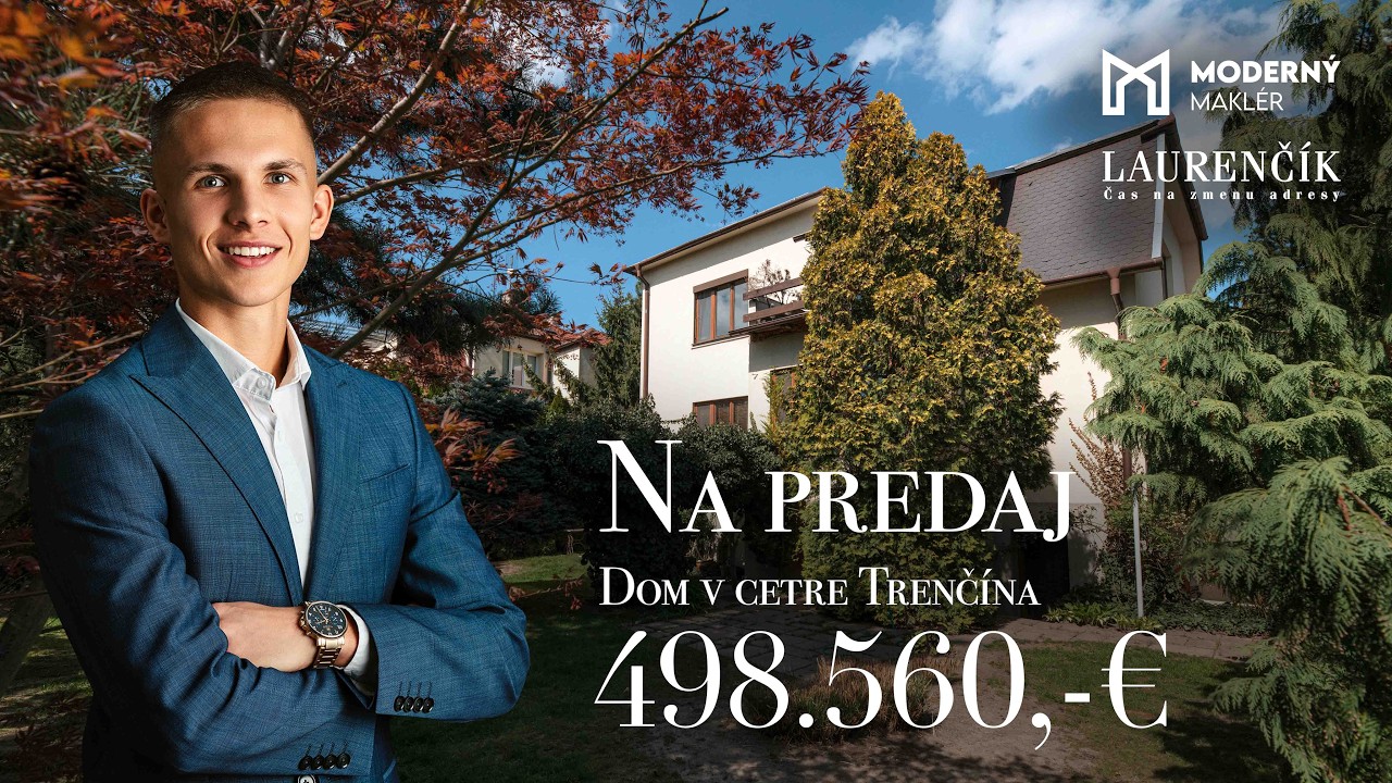 NA PREDAJ | UNIKÁTNY RODINNÝ DOM V CENTRE TRENČÍNA