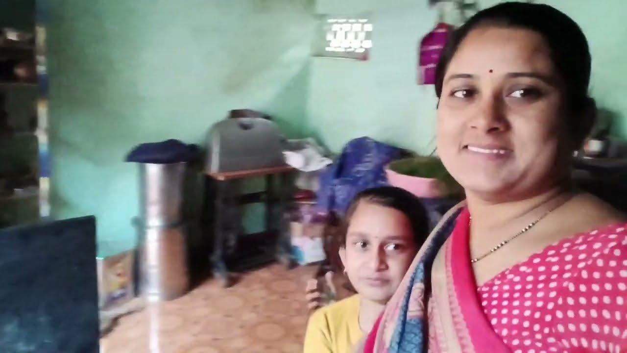संध्याकाळचे रुटिंन गावाकडे असंच असतय 