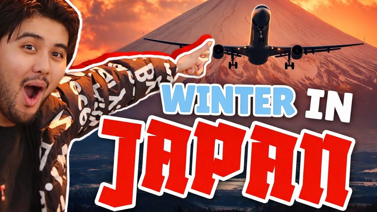 My FIRST JAPAN TRIP In WINTER