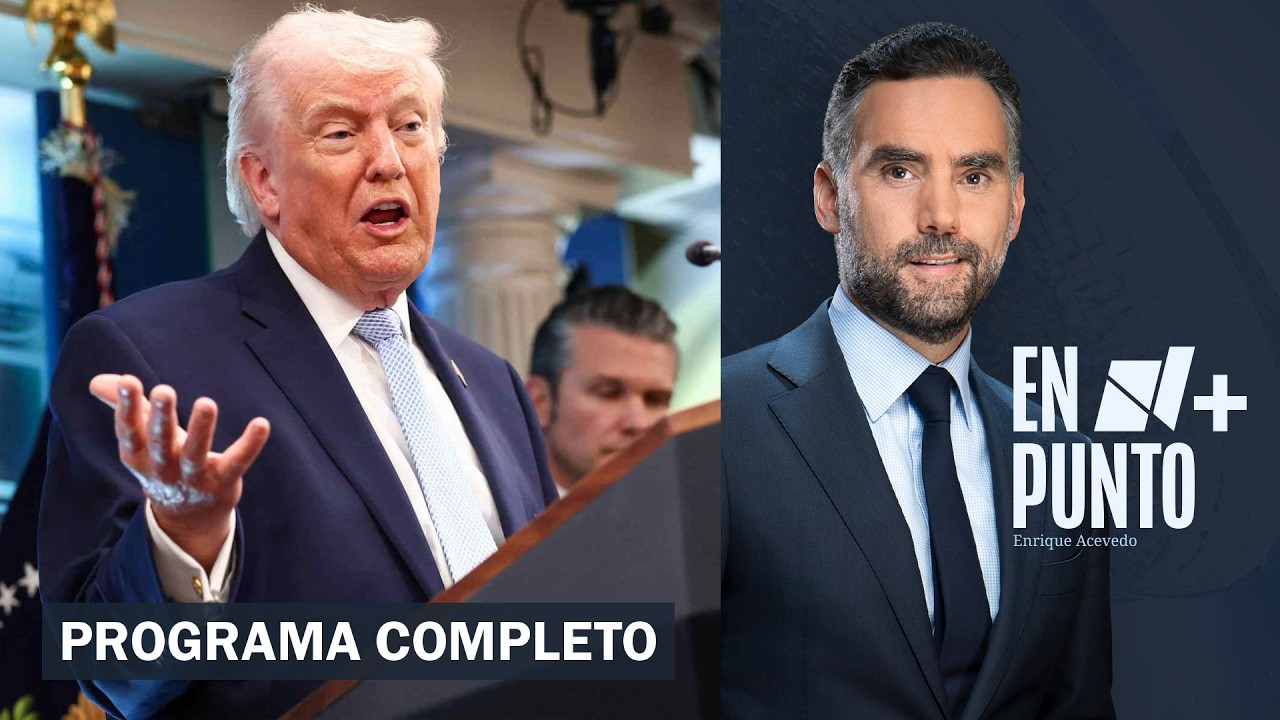 Trump amenaza con destruir Ir&aacute;n la noche del martes | En Punto - 06 de Abril 2026