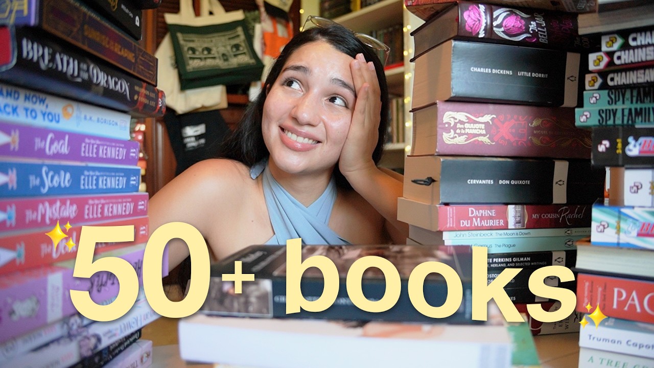 my ENTIRE physical TBR 📚 (and which ones i'm unhauling)