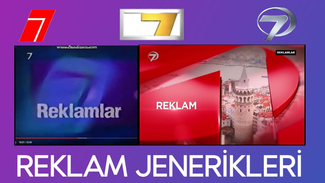 Kanal 7 - Reklam Jenerikleri ~ 1994 - 2023