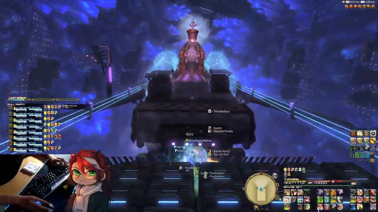 7.4 EX trial Minstrel's Ballad: Hell on Rails first clear (WAR) with double stuf oreo