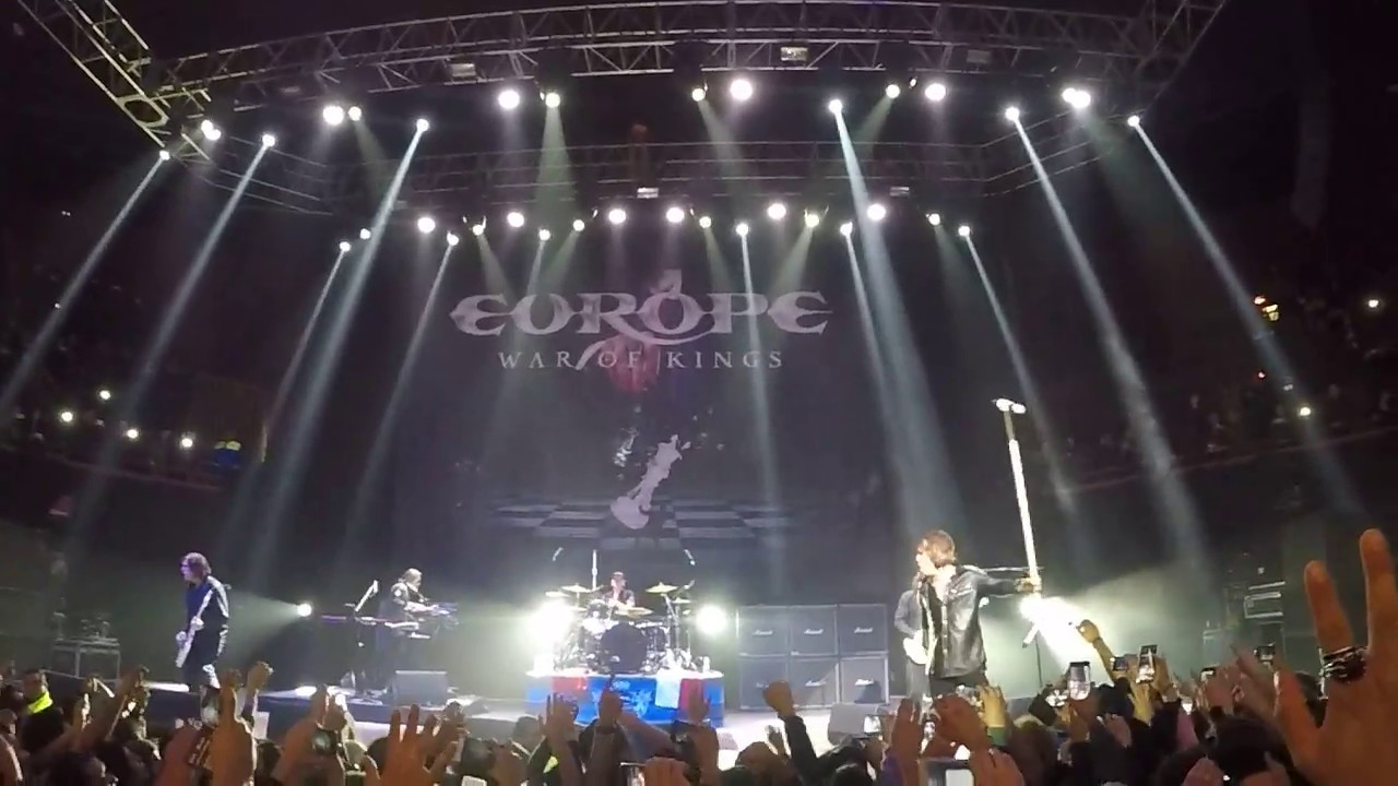 Europe - The Final Countdown. Teatro Caupolican Chile