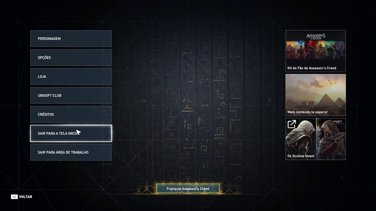 O Medjai do Egito Assassin's Creed Origins gameplay PT/BR