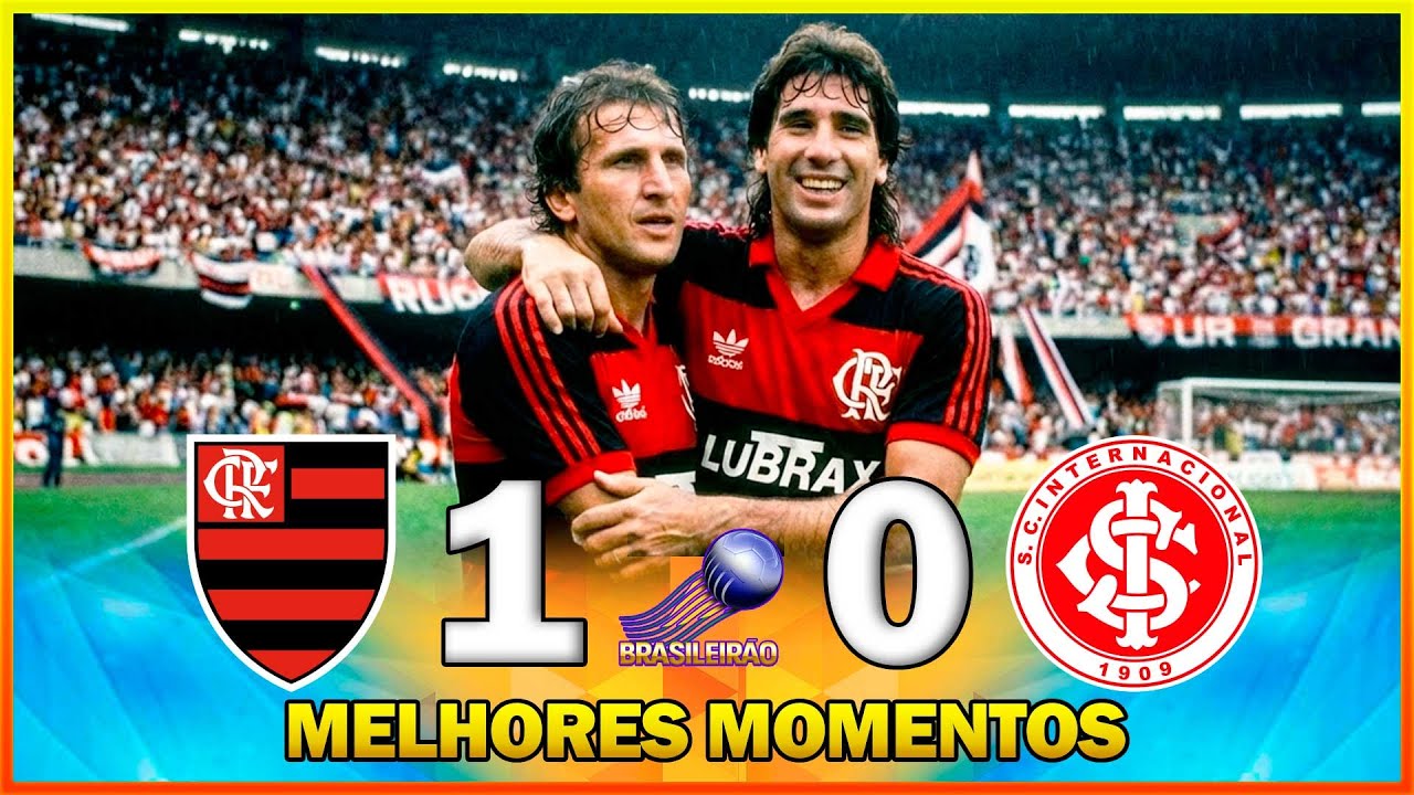 FLAMENGO 1 x 0 INTERNACIONAL ● MELHORES MOMENTOS ● COPA UNIÃO 1987 ● FINAL ● JOGO 02