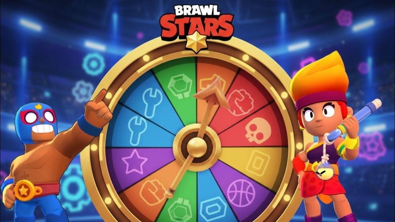 ¡EL BRAWLER QUE ME TOQUE EN LA RULETA ES CON EL QUE JUGARÉ!