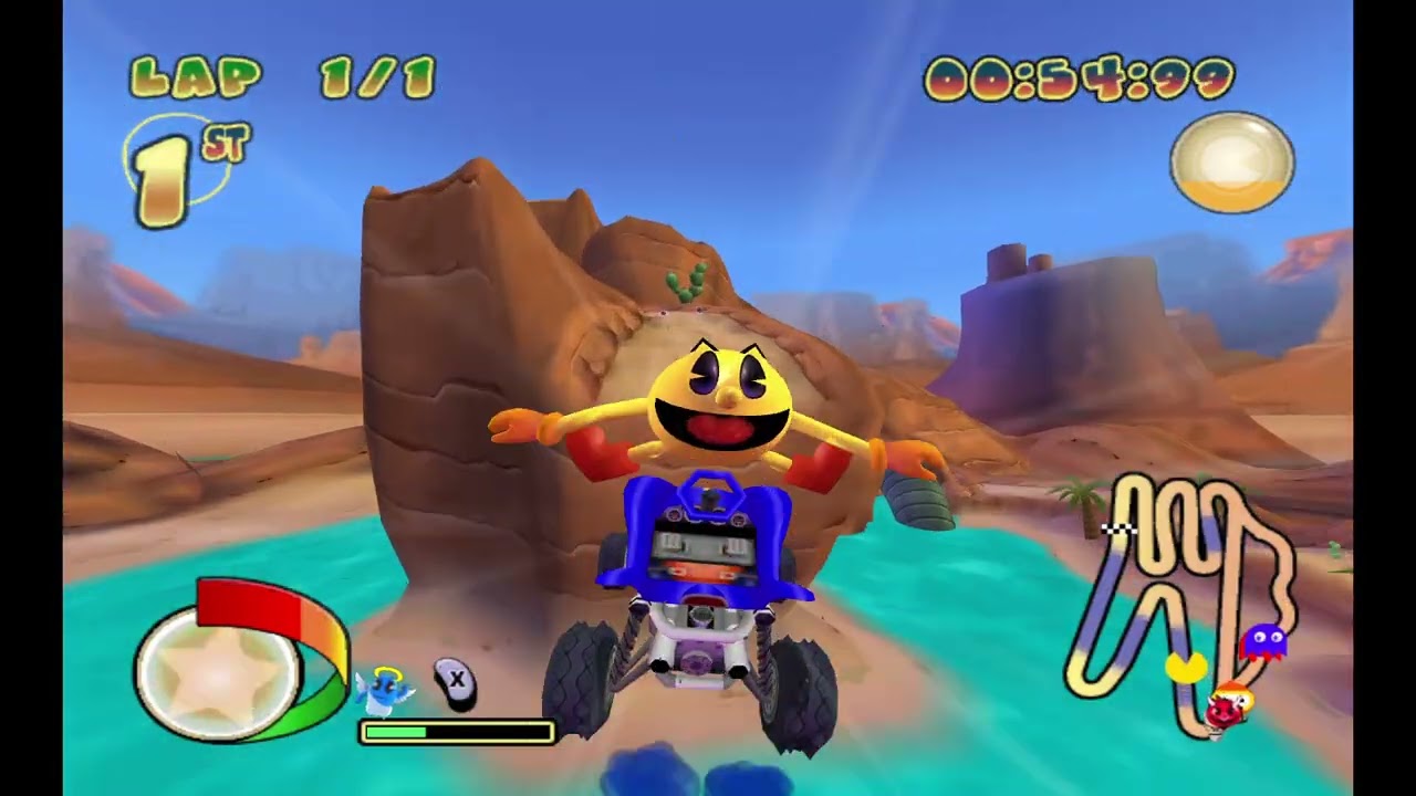 Pac-man world rally normal rally cup