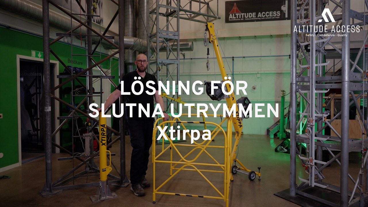 Xtirpa - säker lösning för slutna utrymmen!
