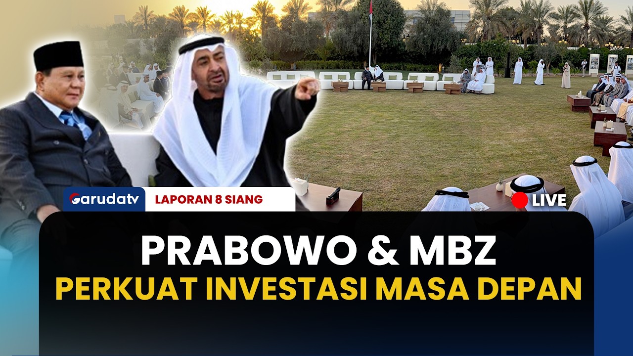 Makin Erat! Presiden Prabowo Temui MBZ di Abu Dhabi, Perkuat Investasi & Rayakan 50 Tahun RI-UEA