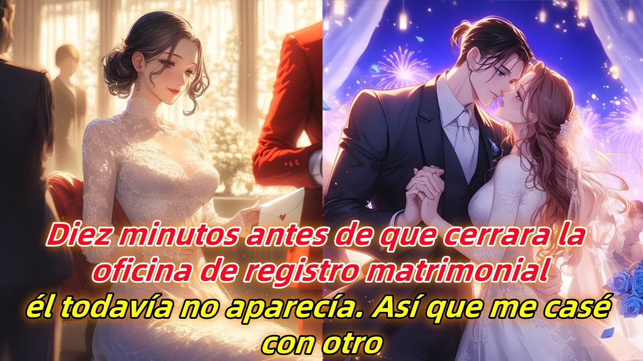 A diez minutos de que cerrara el registro civil, él aún no aparecía. Así que me casé con otro.