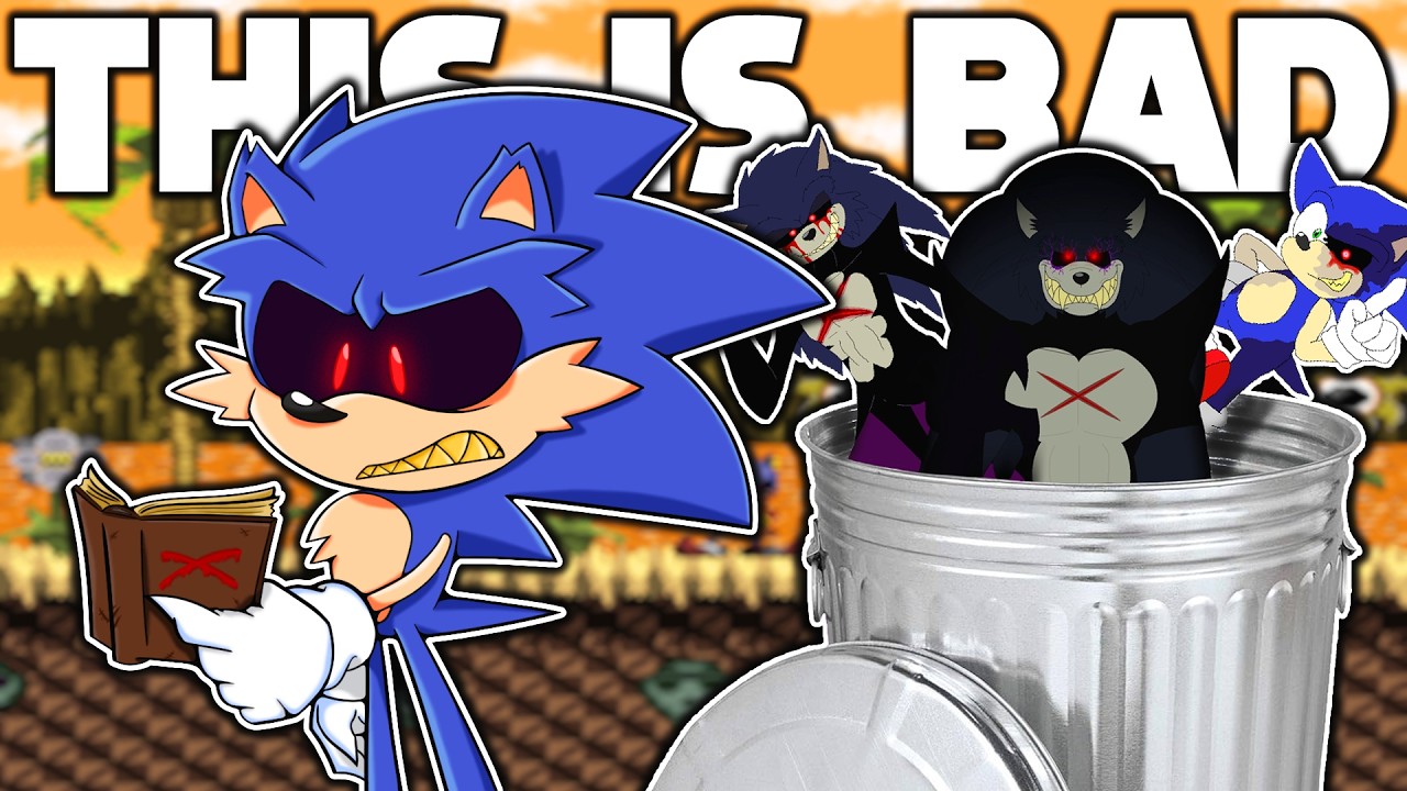 Sonic.EXE ужасно плох