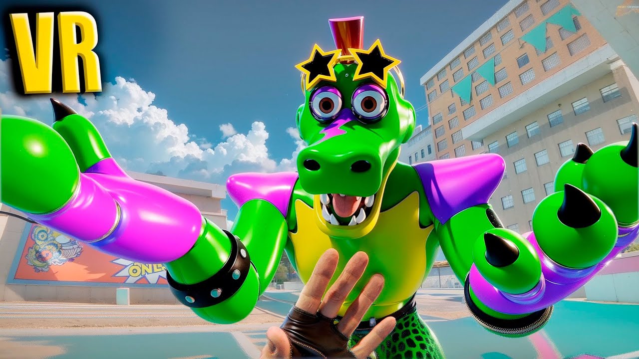 Giga Monty uczy się jeździć u Homera w Bonelab FNAF COOP Bonelab Mod Najlepsze