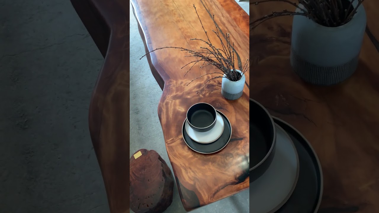 Ancient Kauri DininingTable | 2.8m | 11cm extra thick | ICEWOOD