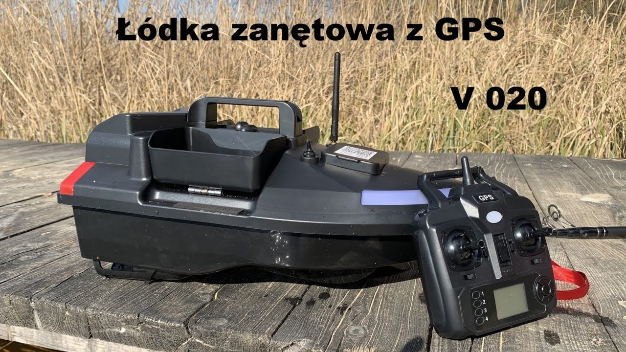 ŁÓDKA ZANĘTOWA WĘDKARSKA FLYTEC 3 V020 GPS AUTO POWRÓT AKUMULATOR 12000