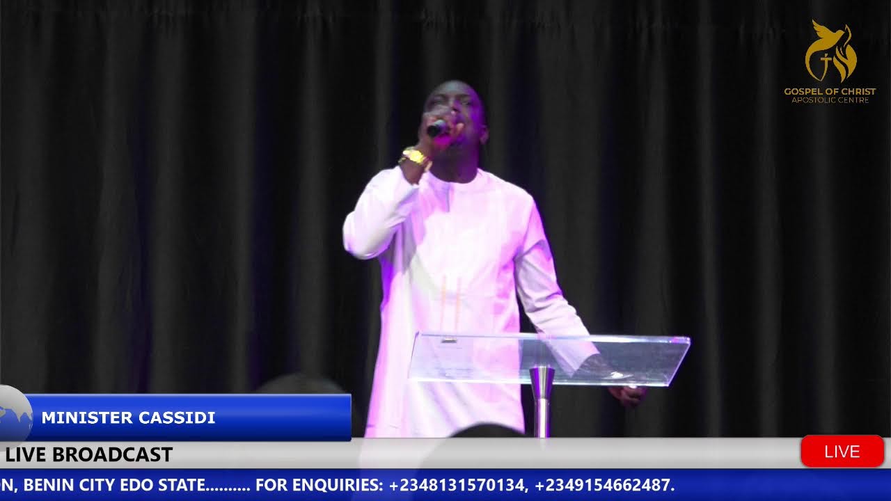 Gospel Of Christ Apostolic Centre Nigeria  Live Stream