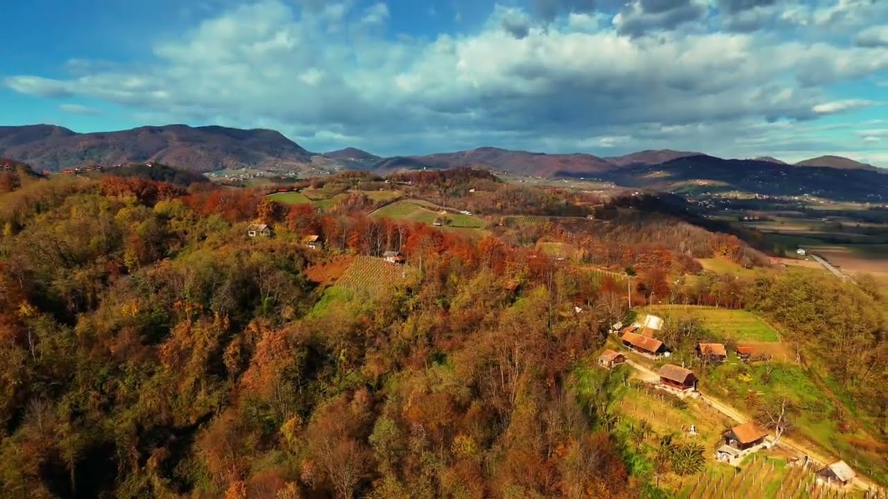 Bizeljsko, Slovenia Autumn Flight With DJI Mini 4 Pro