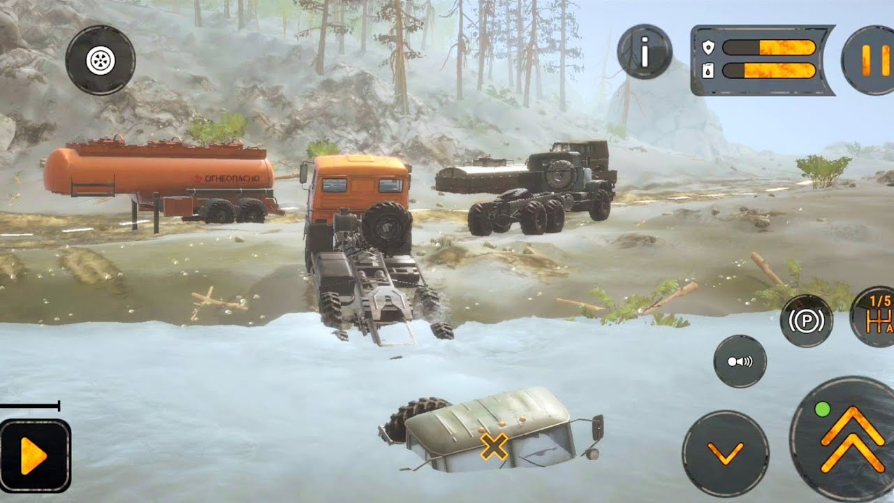 Best Hard Truck Rescue - MudRunner Android Gameplay HD