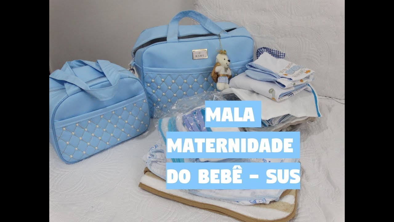 MALA MATERNIDADE DO BEBÊ / SUS (VÍDEO MAIS COMPLETO QUE VOCÊ VAI ACHAR)