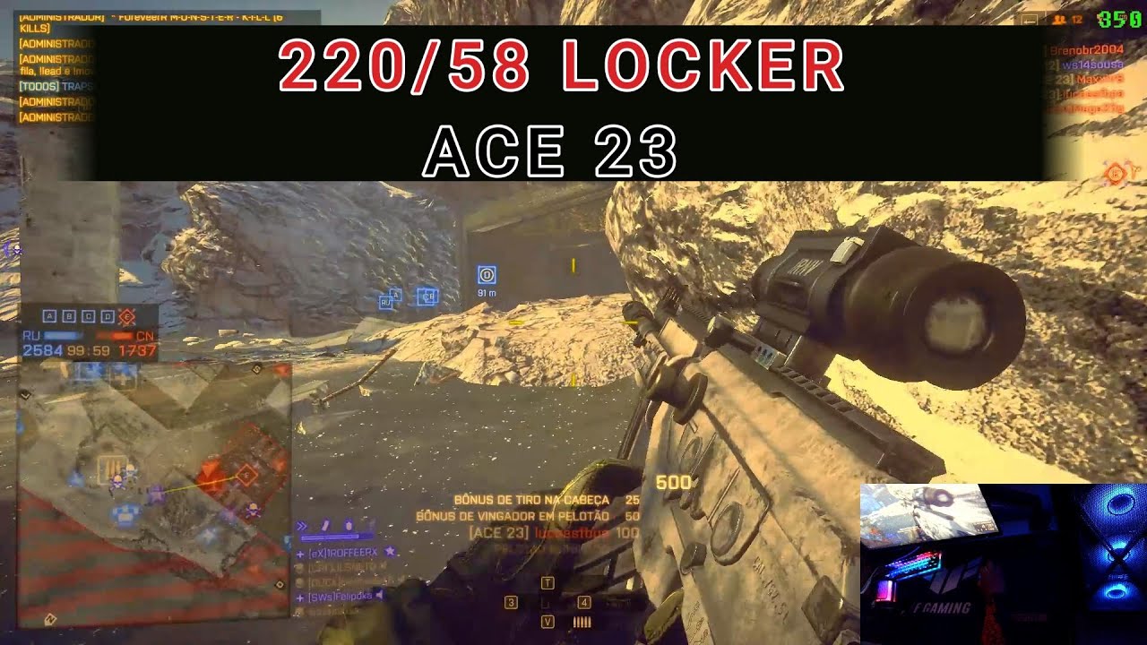 *Handcam* BF4 - 220/58 Op.Locker