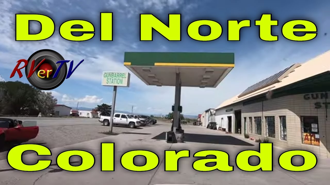 Villa Grove-Del Norte Колорадо-бензоколонка США 285