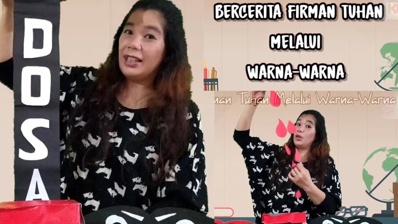 ALAT PERAGA LAMBANG WARNA-WARNA UNTUK  SEKOLAH MINGGU || KHUSUS UNTUK GURU SEKOLAH MINGGU