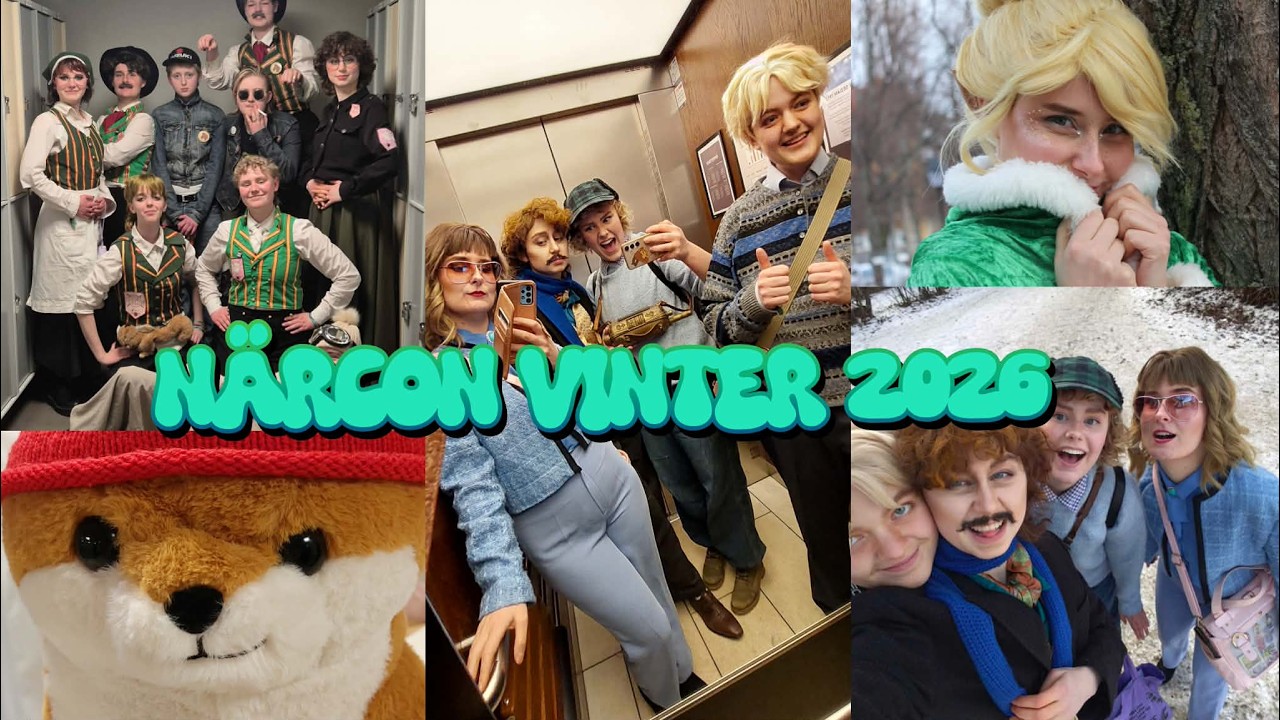 Närcon vinter 2026 vlog