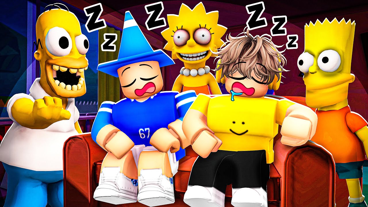 Roblox: Przetrwaj KOSZMARY SIMPSON&Oacute;W...