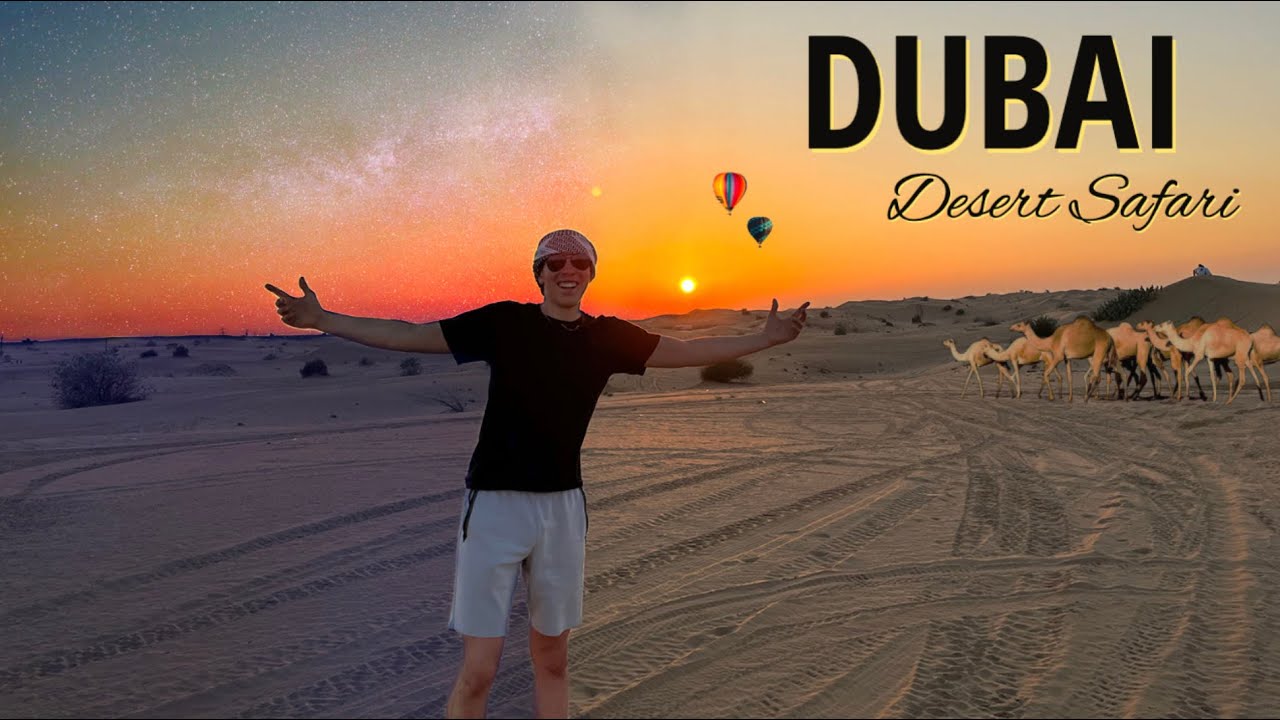 I Spent a Night in the Arabian Desert | Dubai Desert Safari
