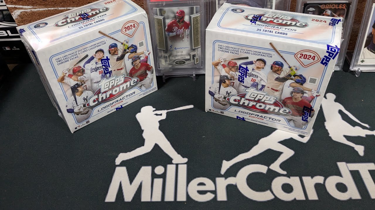 MY BIGGEST CARD OF THE YEAR?!  2024 Topps Chrome Logofractor!
