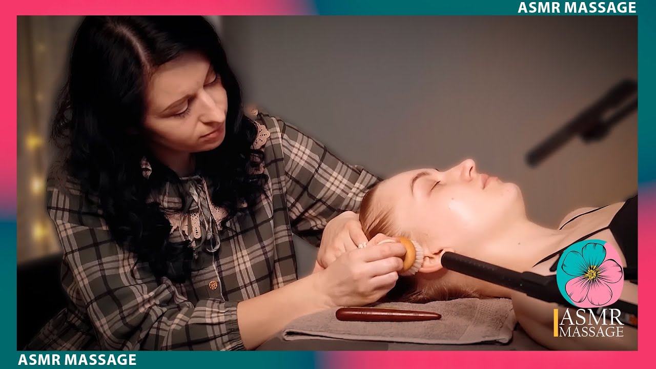ASMR Gua Sha Head and Scalp Massage by Anna