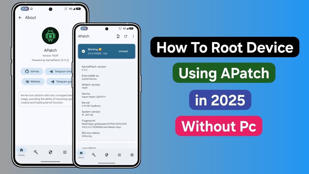 How To Root Device Using Apatch in 2025 Without Pc