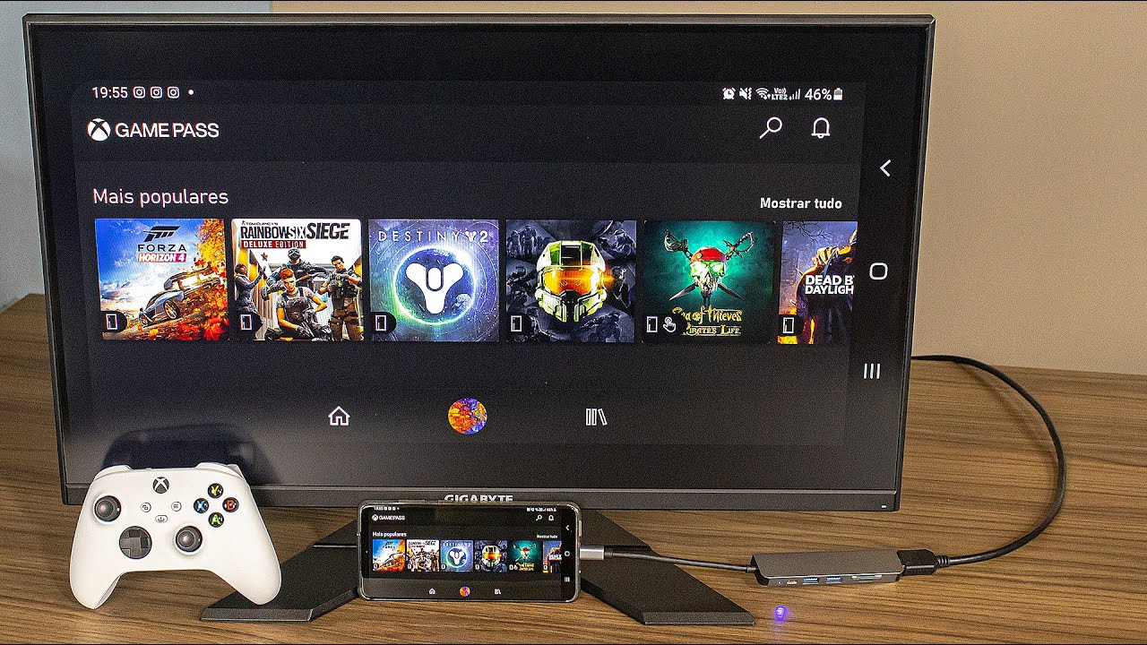 TRANSFORMEI MEU CELULAR EM UM XBOX RÁPIDO E FÁCIL, TESTE XCLOUD