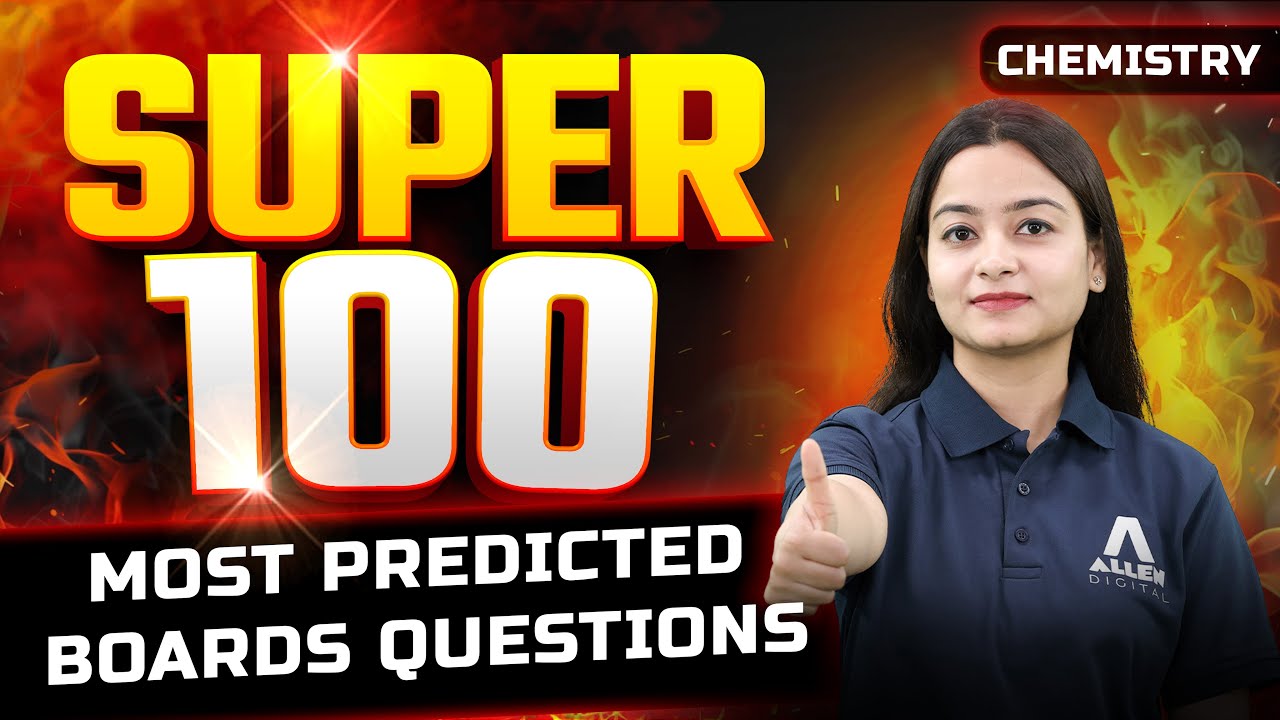 Class 10 Chemistry SUPER 100 💯 Most Predicted Board Questions | Boards 2026
