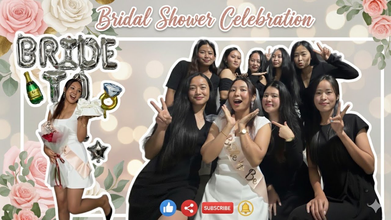 My Bridesmaids Threw the Most Epic Bridal Shower Ever! 💐💍