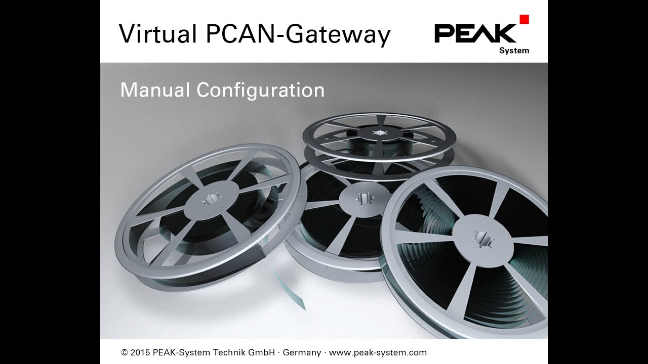 Virtual PCAN-Gateway: Manual Configuration